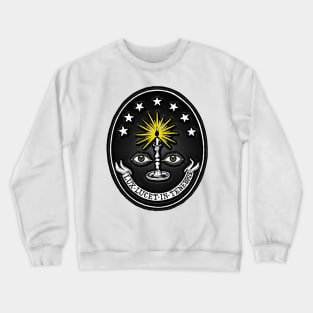 Serene light that guides us in darkness - There is still hope! Crewneck Sweatshirt